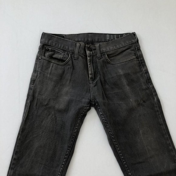 Dillon Jeans Men's 29 Grey Skinny Pants Dark Wash Reg Fit Size 29X30 - Picture 3 of 12